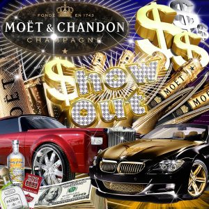 Show Out Moet Chandon Backdrop