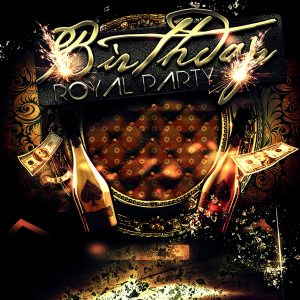 Birthday Royal Party Backdrop