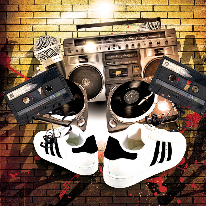 Old School Hip-hop Backdrop